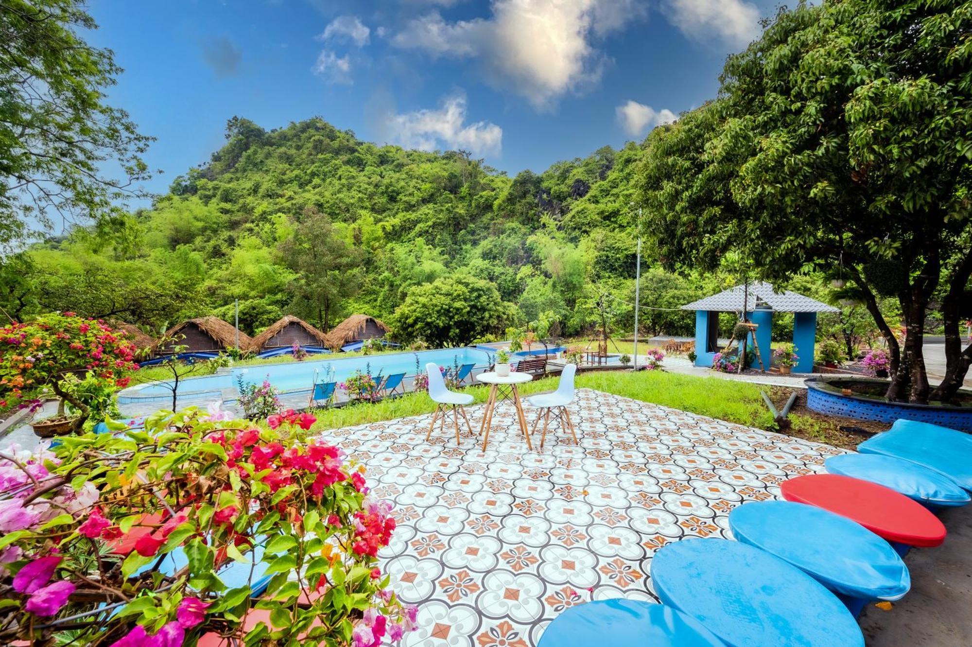 Hien Hao Catba Papillon Garden Bungalows & Resort מראה חיצוני תמונה